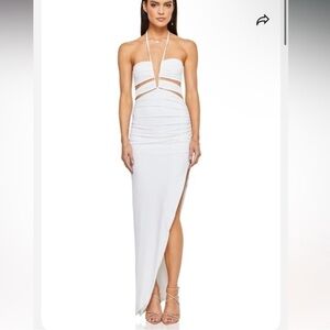 Nookie White Roxy Maxi Dress.Size S